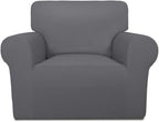 PureFit Super Stretch Chair Sofa Slipcover – Spandex Non Slip Soft Couch Sofa by PureFit
