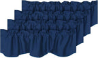 H.VERSAILTEX 4 Panels Blackout Curtain Valances by HVERSAILTEX