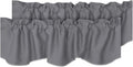 H.VERSAILTEX 2 Panels Blackout Curtain Valances by HVERSAILTEX