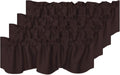 H.VERSAILTEX 4 Panels Blackout Curtain Valances by HVERSAILTEX