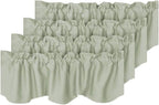 H.VERSAILTEX 4 Panels Blackout Curtain Valances by HVERSAILTEX