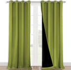 NICETOWN 100% Blackout Blinds, Fresh Green, Laundry Room Decor Window Treatment by NICETOWN