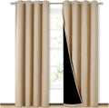 NICETOWN Living Room Completely Shaded Draperies, Privacy Protection & Noise by NICETOWN