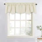 NICETOWN Blackout Valance Curtains, Farmhouse Short Kitchen Curtain Valances - Image 7