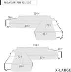 Easy-Going Sofa Slipcover L Shape Sofa Cover Sectional Couch Cover Furniture - Image 6
