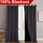 NICETOWN 100% Blackout Blinds, Laundry Room Decor Window Treatment Curtains - Image 2