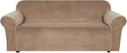 H.VERSAILTEX Stretch Velvet Sofa Covers by HVERSAILTEX