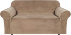 H.VERSAILTEX Stretch Velvet Loveseat Covers by HVERSAILTEX
