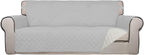PureFit Reversible Quilted Sofa Cover, Water Resistant Slipcover Furniture by PureFit