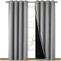 NICETOWN Full Shade Curtain Panels, Pair of Energy Smart & Noise Blocking Out by NICETOWN