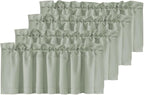 H.VERSAILTEX 4 Panels Blackout Valances by HVERSAILTEX