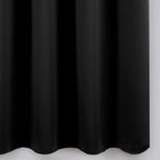 LEMOMO Blackout Curtains 66 x 72 Inch Long Black Curtains Set of 2 Panels Room - Image 8