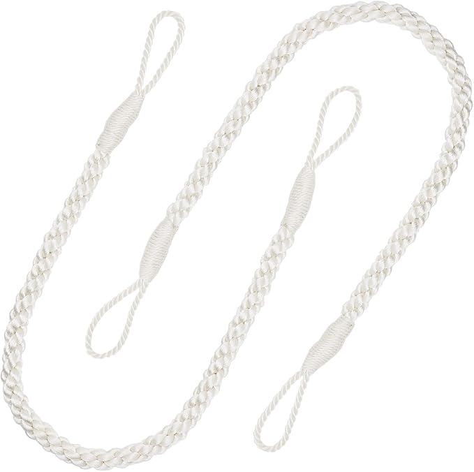 Curtain Tiebacks Ropes, Off White by HIASTRA