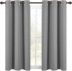 NICETOWN Bedroom Curtains Blackout Drapery Panels, Three Pass Microfiber - Image 2