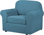 H.VERSAILTEX 2-Pieces Armchair Cover Chair Slipcovers by HVERSAILTEX