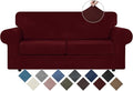 WEERRW Velvet Couch Covers for 2 Cushion Couch Sofa by WEERRW