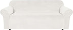 H.VERSAILTEX Stretch Velvet Sofa Covers by HVERSAILTEX