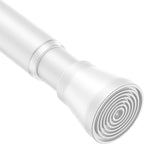 AIZESI White 1pcs Adjustable Spring Curtain Rods by AIZESITENSIONROD