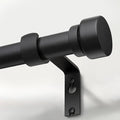 Lootkell Modern Matte Black Curtain Rods by Unknown