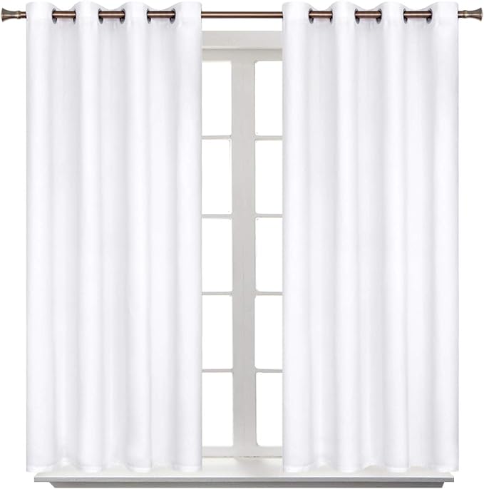 BGment Room Darkening Curtains 45 Inches Long by BGment