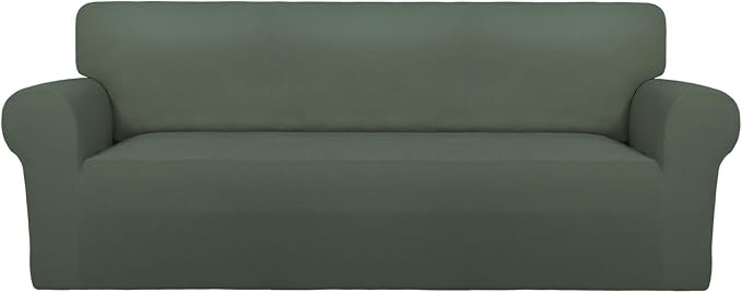 PureFit Super Stretch Sofa Slipcover – Spandex Non Slip Soft Couch Sofa Cover by PureFit