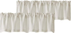 Chyhomenyc Kitchen Valances for Windows, Short Window Valance Curtains for by Chyhomenyc