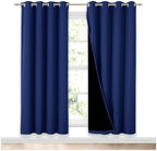 NICETOWN Full Shade Curtain Panels, Pair of Energy Smart & Noise Blocking Out by NICETOWN
