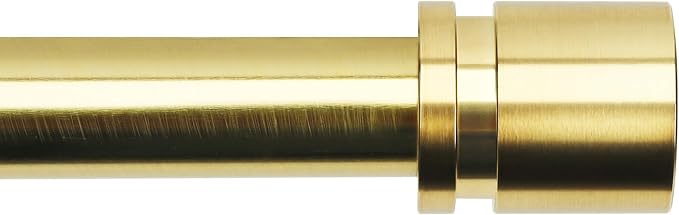 Byondeth Curtain Rods for Windows 16 to 200 Inches Adjustable Length 1 Inch by Byondeth