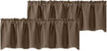 Chyhomenyc Blackout Valances for Windows, Short Window Valance Curtains for by Chyhomenyc