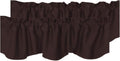 H.VERSAILTEX 2 Panels Blackout Curtain Valances by HVERSAILTEX