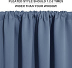 RYB HOME Short Blackout Curtains - Image 6