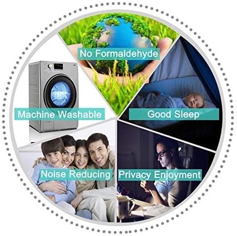 Yakamok Premium Room Darkening Thermal Insulated Curtains - Image 8