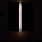 LEMOMO Chocolate Brown Blackout Curtains 42 x 54 Inch Length Set of 2 Panels - Image 3