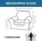 H.VERSAILTEX Rich Velvet Stretch 2 Piece Chair Cover Chair Slipcover Sofa Cover - Image 2