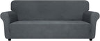 ZNSAYOTX Super Stretch Couch Cover, New Striped Sofa Covers Fitted Slipcovers - Image 7