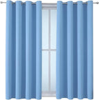ChrisDowa Grommet Room Darkening Curtains - Image 7