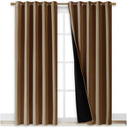 NICETOWN Full Shade Curtain Panels, 62 x 84 inch, Pair of Energy Smart & Noise - Image 2