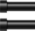 VOIIY 2 Pack Curtain Rods for Windows 18 to 42 Inch, Modern Adjustable Heavy by VOIIYCurtainRods