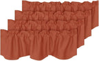 H.VERSAILTEX 4 Panels Blackout Curtain Valances by HVERSAILTEX