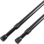 KXLife 2 Pcs Tension Curtain Rod 35 to 46 Inches, 5/8" Diameter Spring Curtain by KXLife