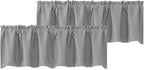 Chyhomenyc Silver Grey Valances by Chyhomenyc