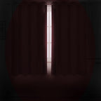 LEMOMO Burgundy Red Thermal Blackout Curtains/38 x 63 Inch/Set of 2 Panels Room - Image 3