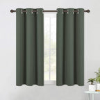 NICETOWN Shack Blackout Curtains 54 inches Long, Thermal Insulated and Privacy by NICETOWN