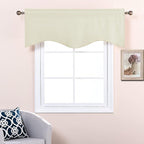 NICETOWN Blackout Valance Curtains, Farmhouse Short Kitchen Curtain Valances - Image 4