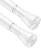 AIZESI 2pcs Spring Tension Curtain Rod 28 to 48 Inch by AIZESITENSIONROD