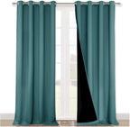 NICETOWN Full Shading Curtains 90" Long 2 Panels Set by NICETOWN