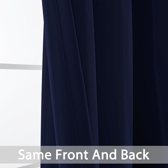 Yakamok Blackout Curtains Room Darkening Thermal Insulated Window Panels - Image 3