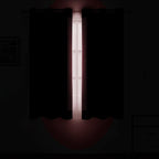 LEMOMO Burgundy Blackout Curtains 38 x 54 Inch Length/Set of 2 Curtain - Image 3