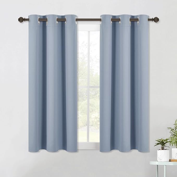 NICETOWN Bedroom Curtains Blackout Drapery Panels, 2 Panels, 42 x 54 Inch by NICETOWN