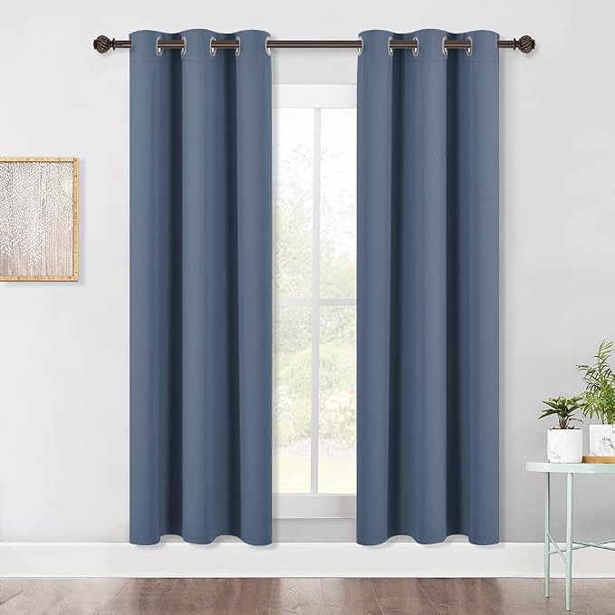 NICETOWN Window Treatment Blackout Curtain Panels, Home Décor Thermal Insulated by NICETOWN